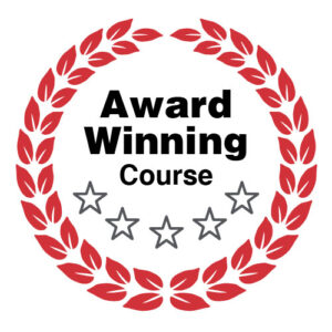 Award Winning Course seal