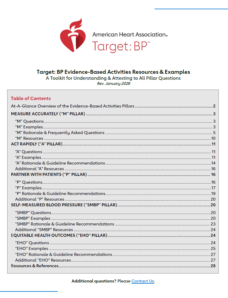 Evidence-Based Activities Resources & Examples